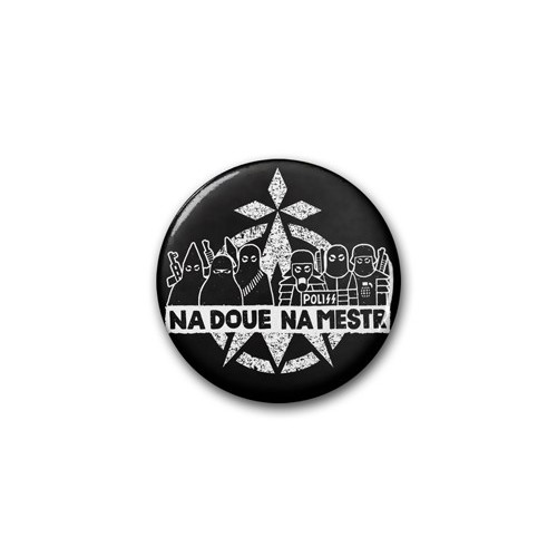 Badge na Doué na Mestr noir / Ø 38