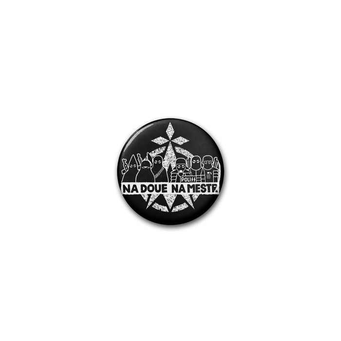 Badge na Doué na Mestr noir / Ø 38