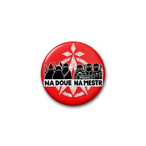 Badge na Doué na Mestr rouge / Ø 38