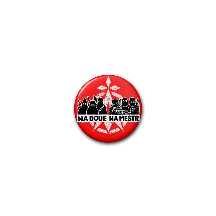 Badge na Doué na Mestr rouge / Ø 38
