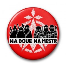 Badge na Doué na Mestr rouge / Ø 38