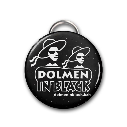 Décapsuleur DIB "logo Dolmen in Black" / Ø 56 mm