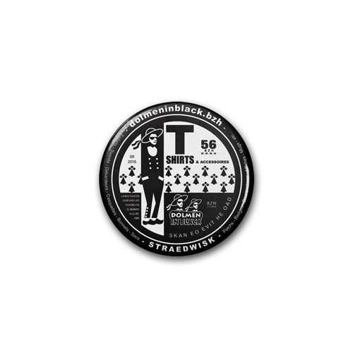 Badge DIB "v3" / Ø 38 mm