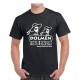 Tee-shirt Dolmen in Black logo noir