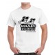 Tee-shirt logo Dolmen in Black blanc