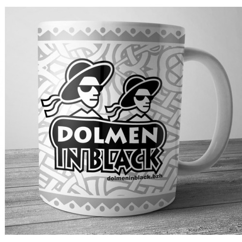 Mug Dolmen in Black v7