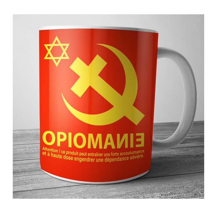 Mug Dolmen in Black Opiomanie