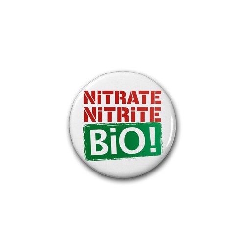 Badge DIB "Bio ! " / Ø 38 mm