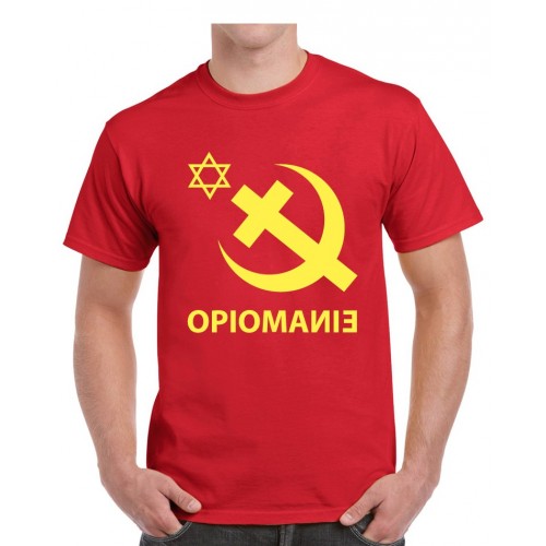 Tee-shirt homme DIB "Opiomanie" rouge