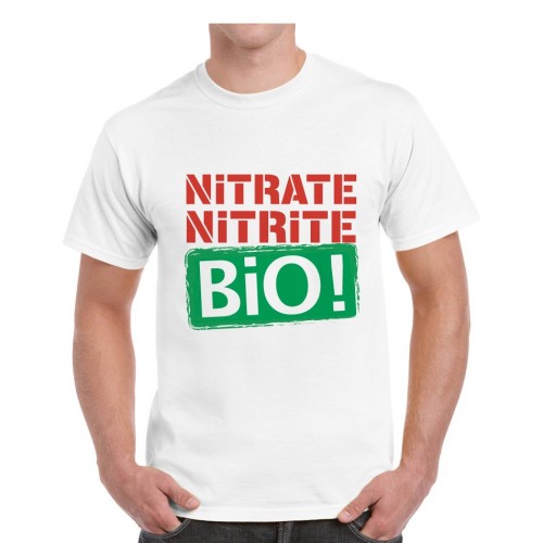 Tee-shirt homme DIB "Bio !" blanc