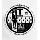 Tee-shirt Logo Dolmen in Black blanc v2