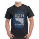 Tee-shirt Dolmen in Black BZH Stumm