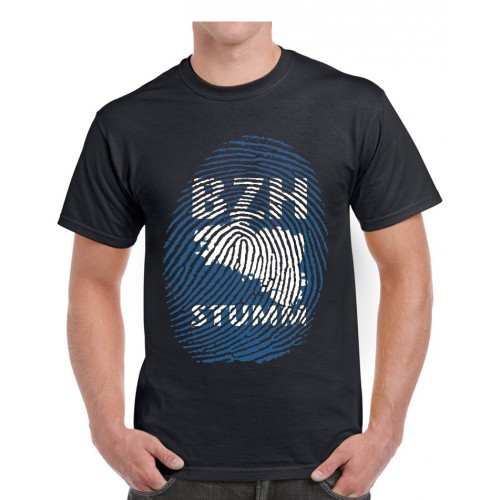 Tee-shirt homme DIB "BZH Stumm" noir