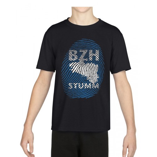 Tee-Shirt Enfant DIB "BZH Stumm" noir
