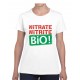 Tee-shirt femme DIB "Bio !" blanc