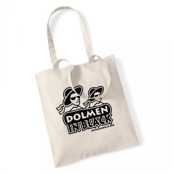 Sac logo Dolmen in Black blanc