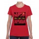 Tee-shirt femme DIB "Oil !" rouge